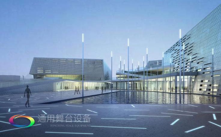 舞臺(tái)阻燃幕布通用舞臺(tái)扛起建設(shè)單位責(zé)任，加強(qiáng)檢查監(jiān)管，落實(shí)“3個(gè)100%”要求！東莞市工人文化宮工人電影院改造工程順利完工