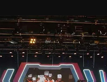 坐標(biāo)廣東梅州！通用舞臺承接梅州廣播電視臺演播廳項(xiàng)目