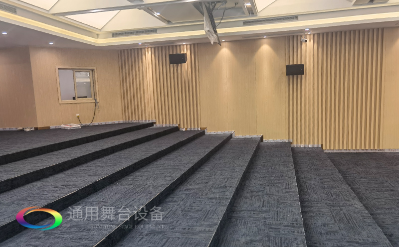 淮安開明實驗學校報告廳、舞臺機械吊桿、鋼性防火幕項目